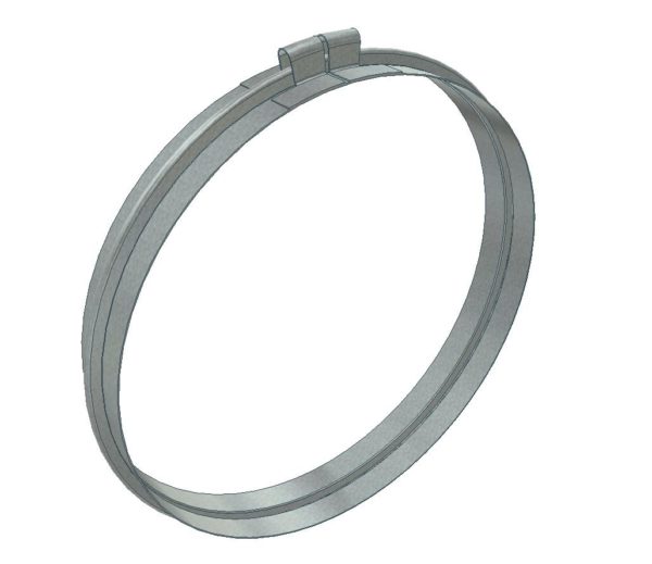 GALVANISED WIDE TENSION CLIP 2mm DUCTING